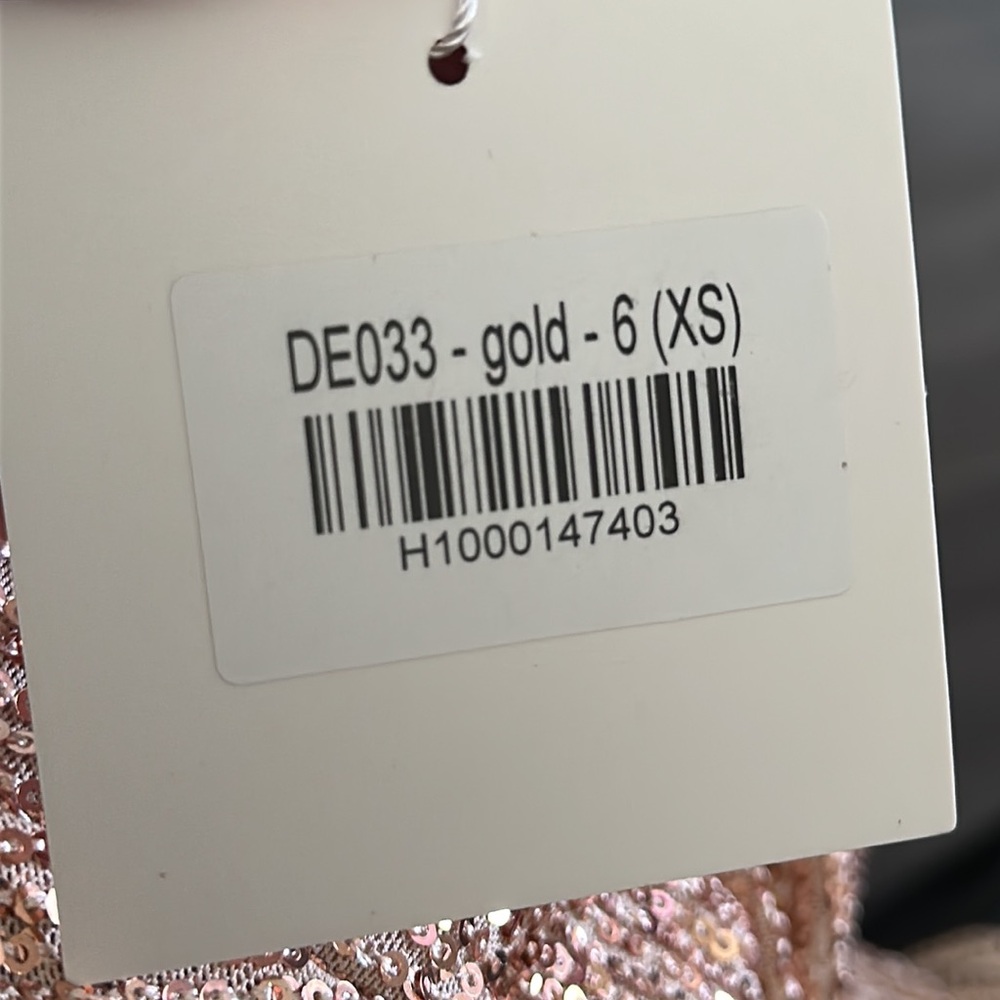 Gold sparkle maxi dress - Picture 8 of 9